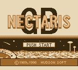 Nectaris GB (English Translation) Title Screen